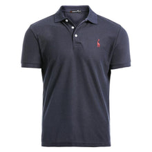 Load image into Gallery viewer, New Man Polo Shirt Mens Casual Deer Embroidery Cotton Polo shirt
