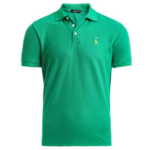 Load image into Gallery viewer, New Man Polo Shirt Mens Casual Deer Embroidery Cotton Polo shirt
